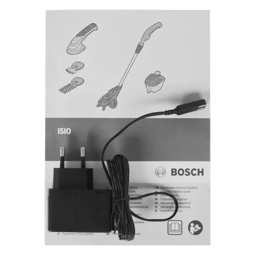 Bosch Isio аккумуляторные ножницы для травы (1 x 1.5 Ач, ЗУ) с ножем для травы, 0600833100