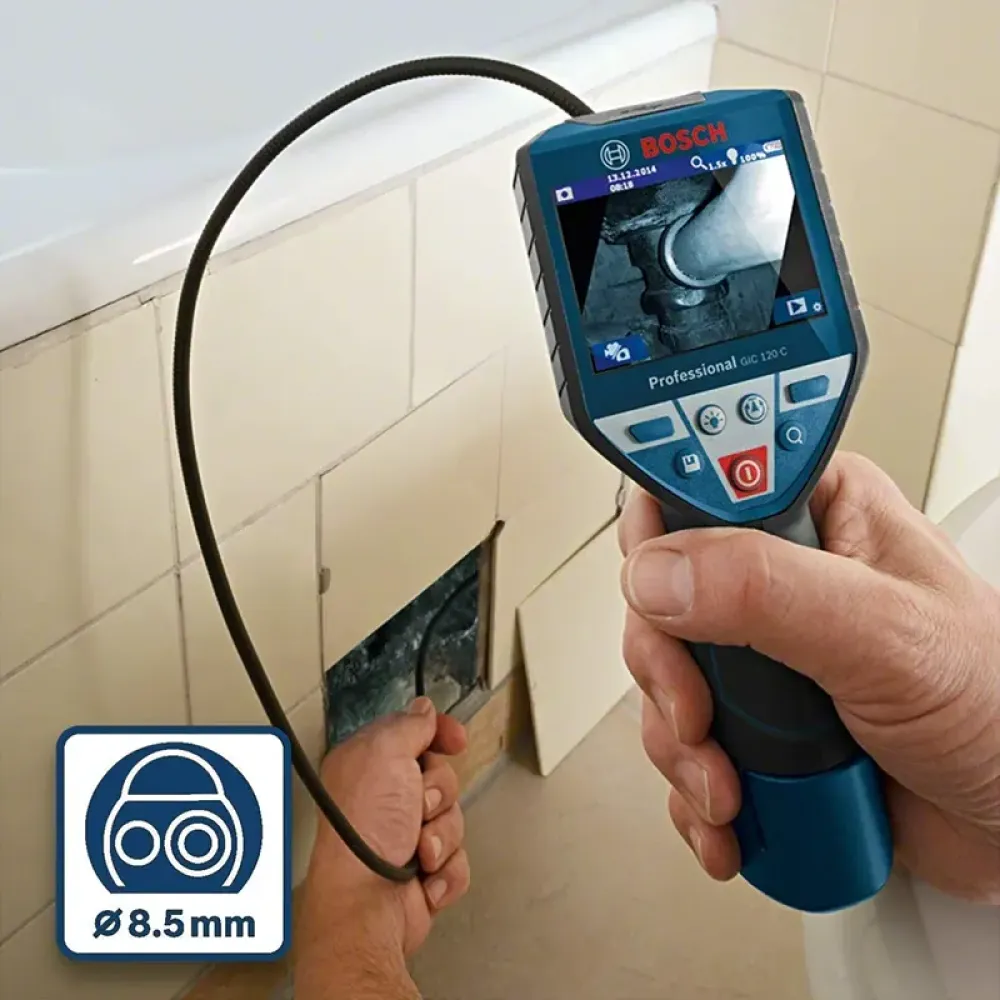 Bosch GIC 120 C Professional видеоэндоскоп (1 x 2 Ач, ЗУ), 0601241201
