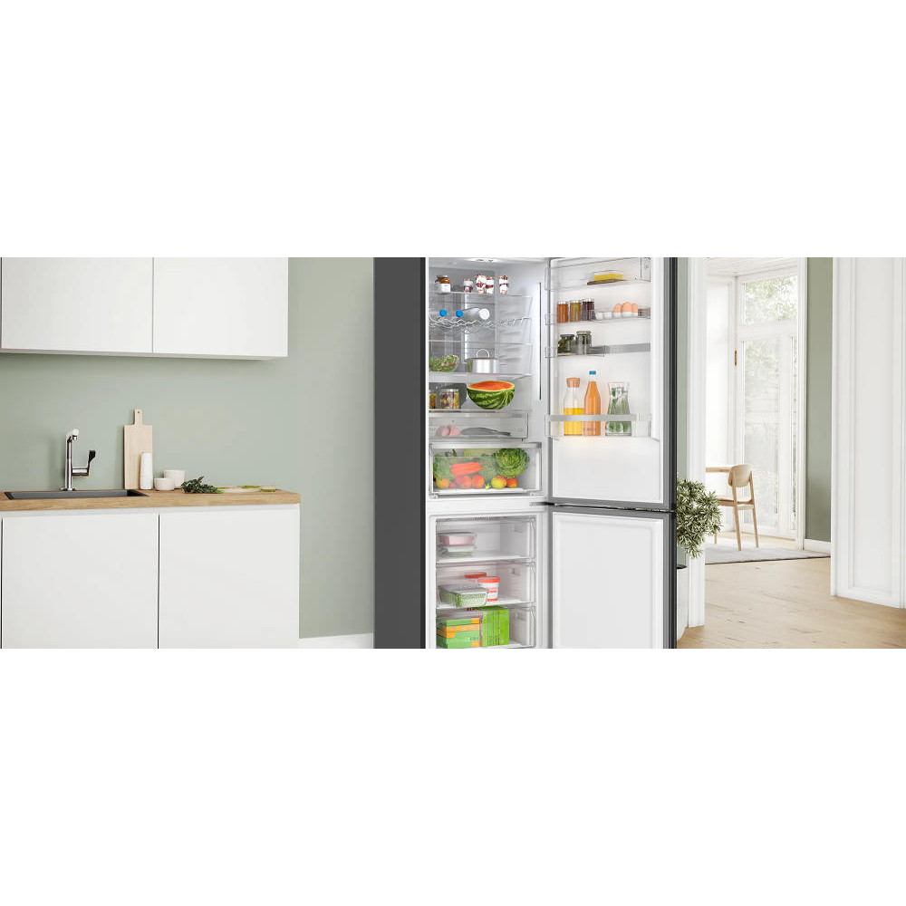Двухкамерный холодильник Bosch KGN49LBCF