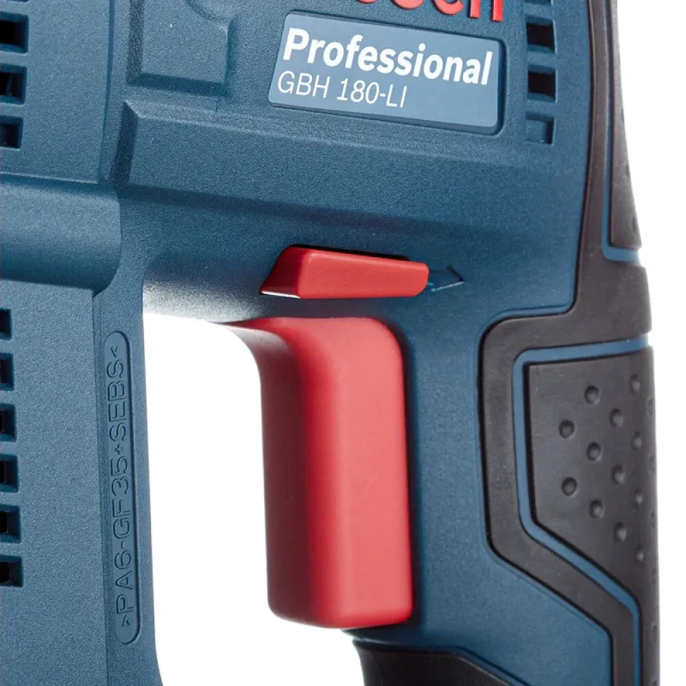 Набор аккумуляторного инструмента Bosch Professional: угловая шлифмашина GWS 180-LI с перфоратором GBH 180-LI (2 х 4 Ач, ЗУ), 0615990N05