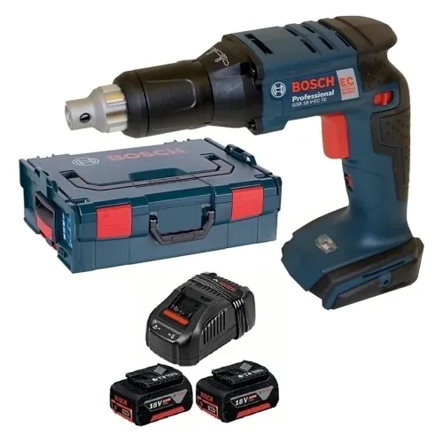 Bosch GSR 18 V-EC TE Professional аккумуляторный шуруповерт (2 x 5 Ач, ЗУ), 06019C8007