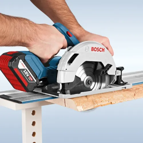 Bosch GKS 18V-57 Professional аккумуляторная циркулярная пила (1 x 4 Ач, ЗУ), 0615990M42