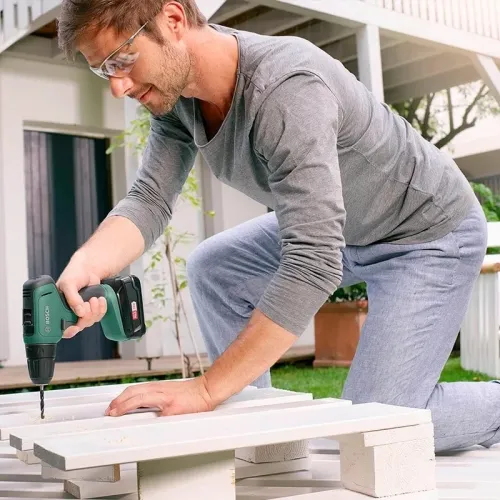 Bosch UniversalDrill 18 аккумуляторная дрель-шуруповерт (1 x 1.5 Ач, ЗУ) с кейсом, 06039C8004