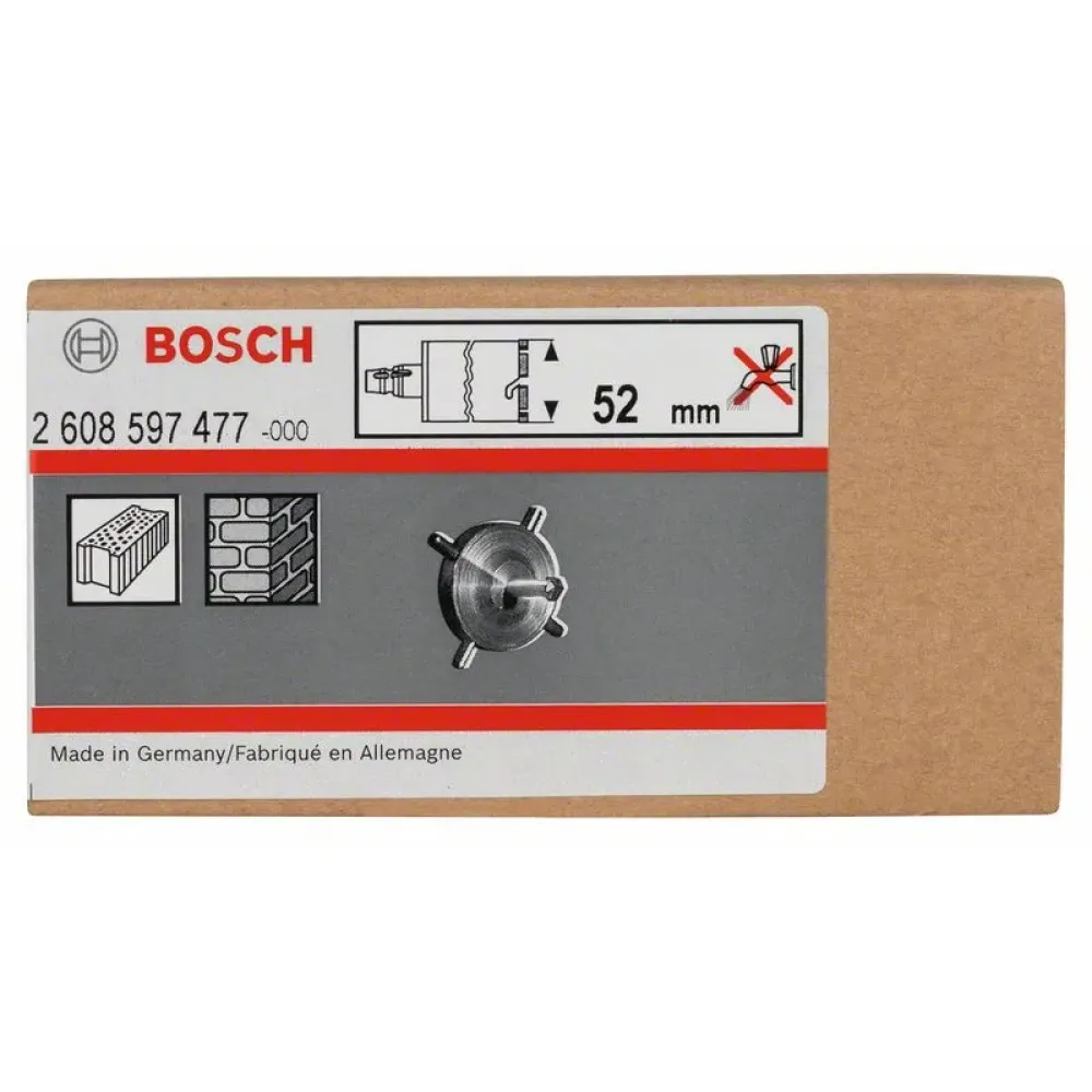 Bosch центрирующий крест для коронок, 52 мм, 2608597477