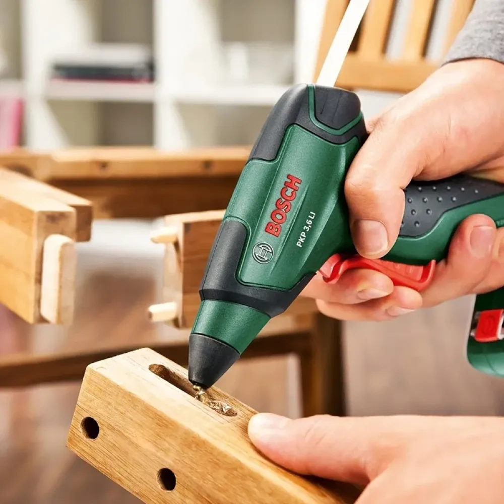 Bosch PKP 3,6 Li аккумуляторный клеевой пистолет (1 x 1.5 Ач, ЗУ), 0603264620