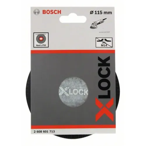 Bosch X-LOCK опорная тарелка 115 мм, твердая, 2608601713