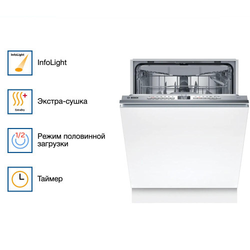 Встраиваемая посудомоечная машина Bosch SMV4HVX03E