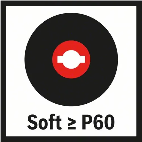 Bosch X-LOCK опорная тарелка 115 мм, мягкая, 2608601711