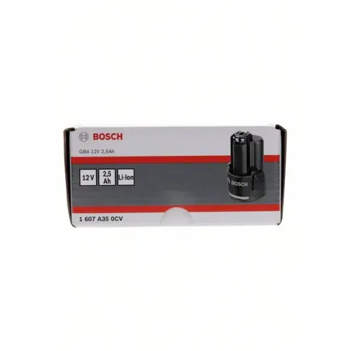 Bosch GBA 12V аккумулятор 2.5 Ач, 1607A350CV