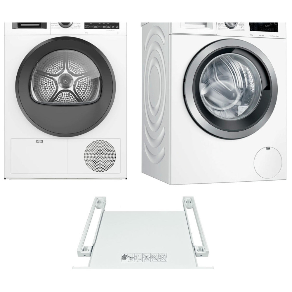 Комплект Bosch Serie 6 (WQG24109IT, WAL28PH0GC, WTZ 11400)