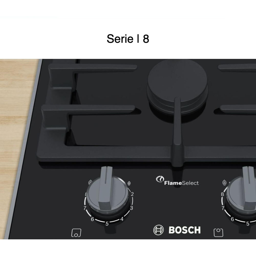 Газовая варочная панель Bosch PRB3A6B70