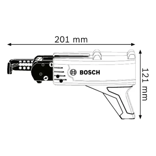 Bosch MA 55 Professional магазинная насадка для GSR 6-25 TE, 6-45 TE и 18 V-EC TE, 1600Z0000Y