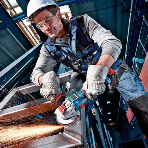 Bosch GWX 18V-15 SC Professional аккумуляторная болгарка (2 x 8 Ач, ЗУ), 06019H6501