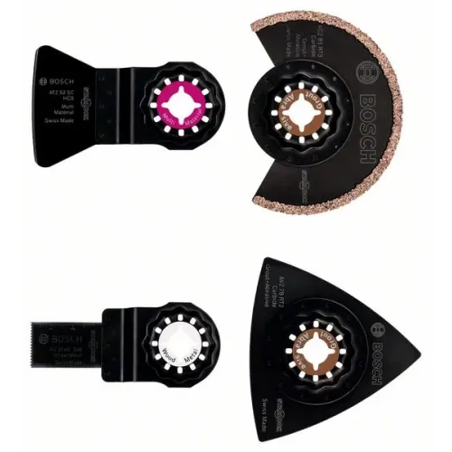 Bosch Starlock набор насадок для плитки, 4 шт., 2608661695