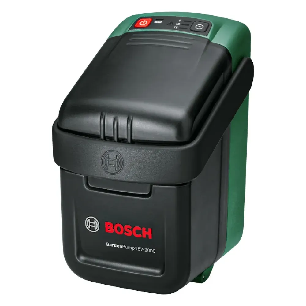 Bosch GardenPump 18V-2000 аккумуляторный насос (1 x 2.5 Ач, ЗУ), 06008C4202