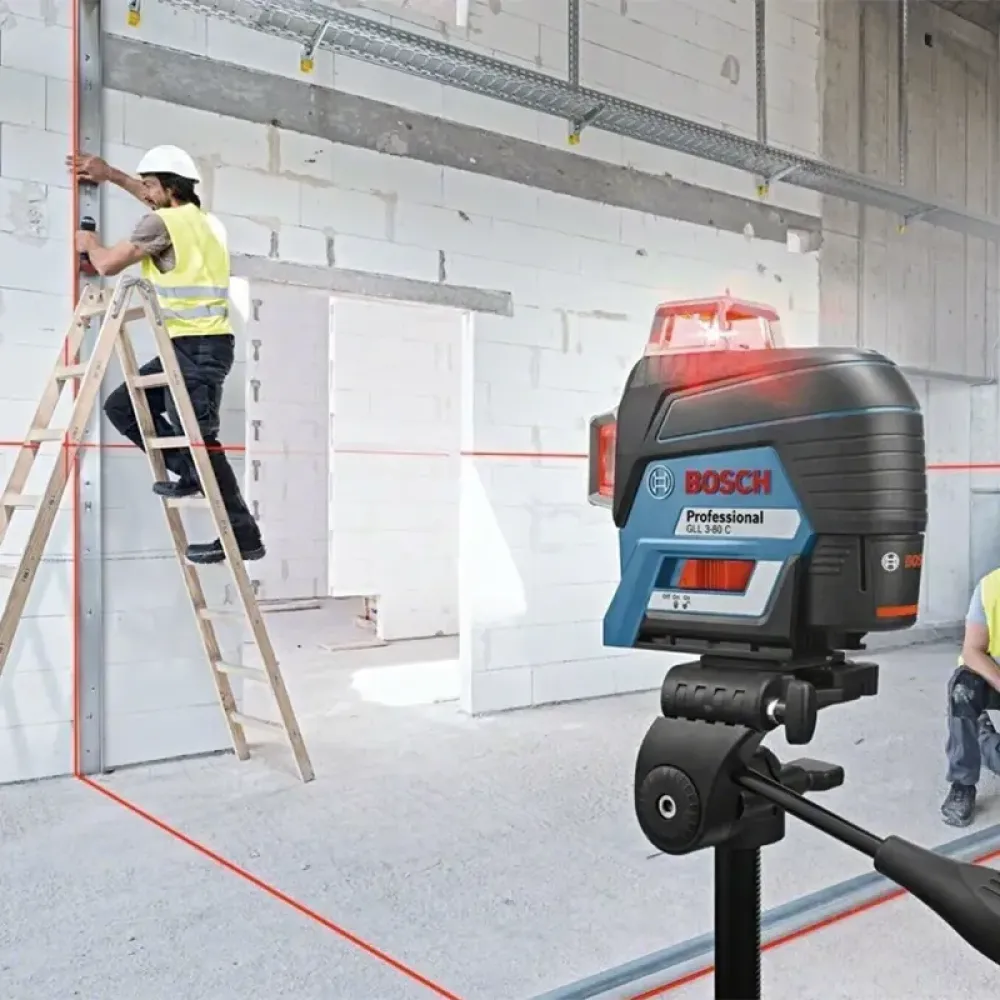 Bosch GLL 3-80 C Professional лазерный уровень в кейсе, 0601063R02