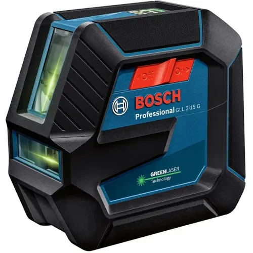 Bosch GLL 2-15 G Professional линейный лазерный нивелир, 0601063W00