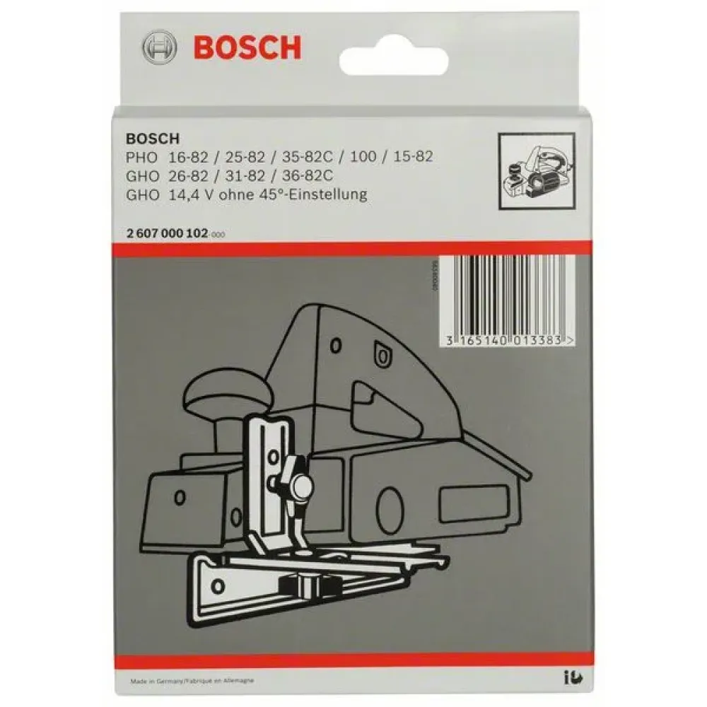 Bosch параллельный упор для GHO 26-82, 31-82, 36-82 и PHO 16-82, 25-82, 35-82, 100, 2607000102