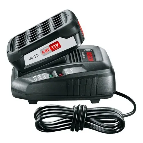Аккумулятор Bosch PBA 18V W-B 1 x 2.5 Ач и зарядное устройство AL 1830 CV, 1600A00K1P