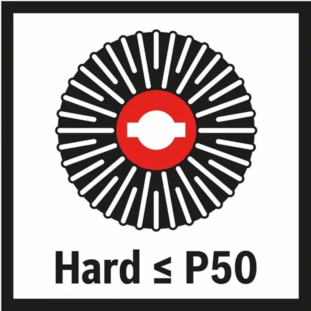 Bosch X-LOCK опорная тарелка 115 мм, твердая, 2608601713