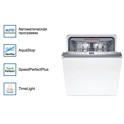 Встраиваемая посудомоечная машина Bosch SMV6ECX08E
