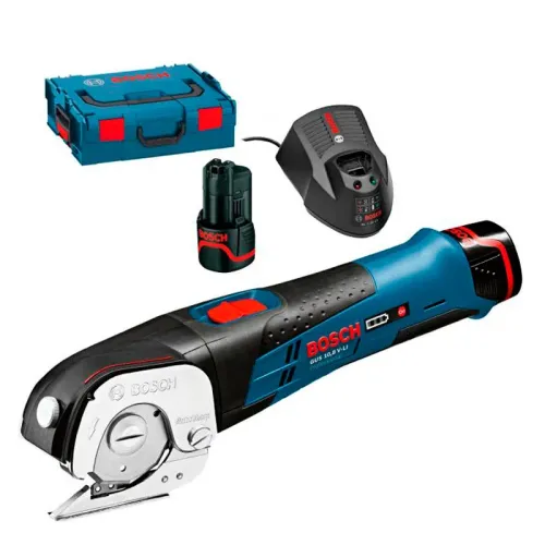 Bosch GUS 12V-300 Professional аккумуляторные универсальные ножницы (2 x 2 Ач, ЗУ), 06019B2904