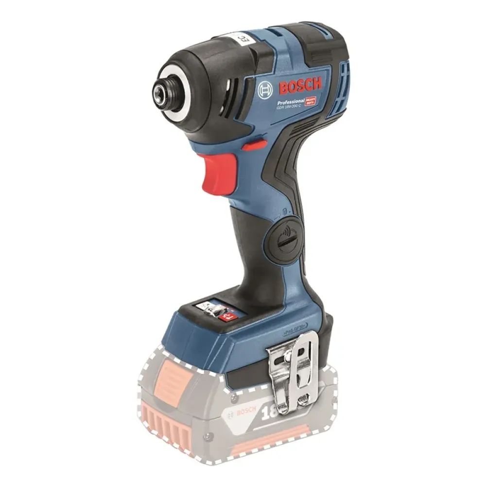Bosch GDR 18V-200 C Professional Solo аккумуляторный ударный гайковерт (без АКБ и ЗУ), 06019G4104