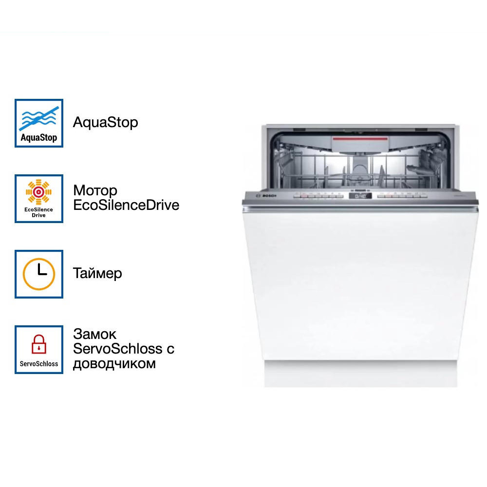 Встраиваемая посудомоечная машина Bosch SMV4EVX10E