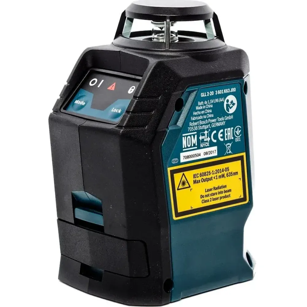 Bosch GLL 2-20 лазерный уровень +BM-3 с кейсом 0601063J00