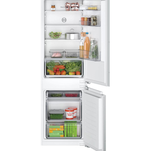 Встраиваемый двухкамерный холодильник Bosch KIV 86 NFF0