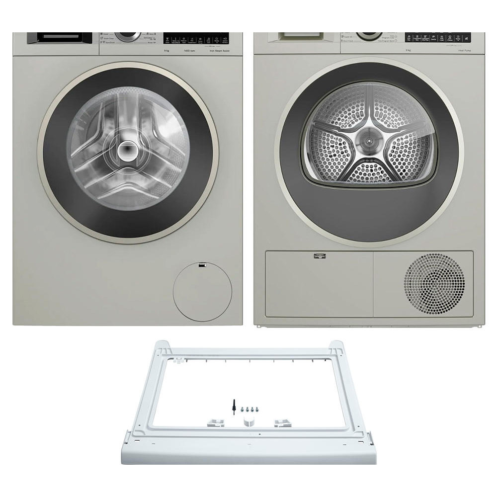 Комплект Bosch Serie 4 (WGA2440XME, WQG1420XME, WTZ20410)