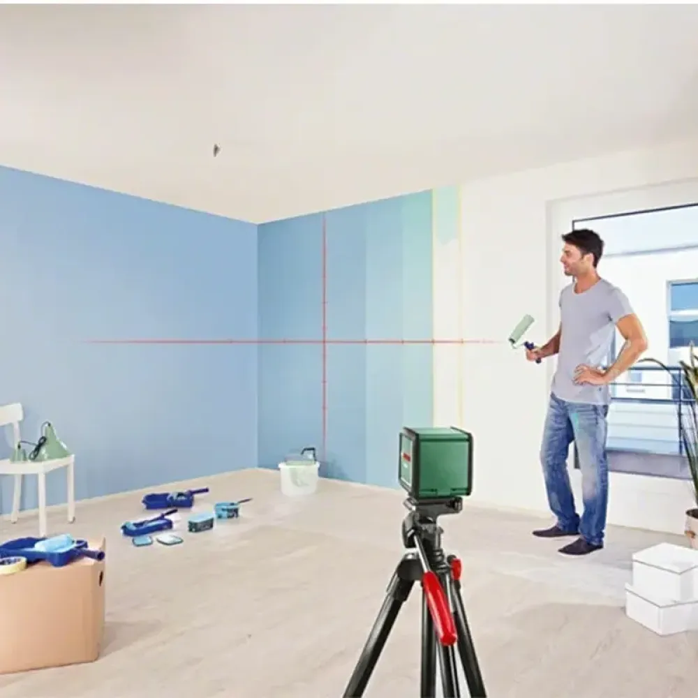 Bosch Quigo лазерный уровень + Bosch MM2 0603663521